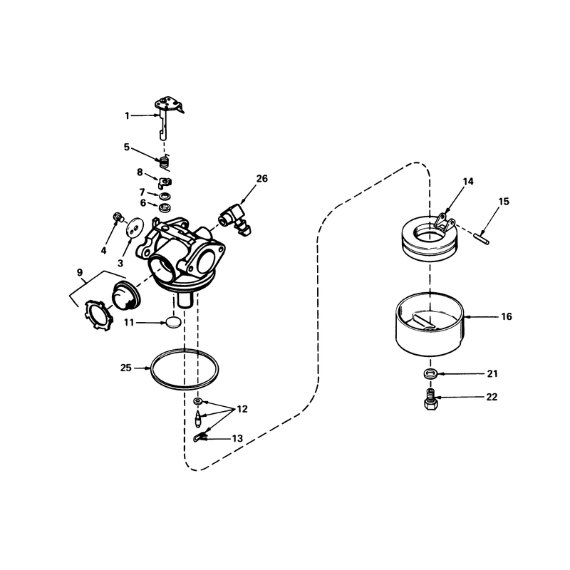 Carburetor No 632050
