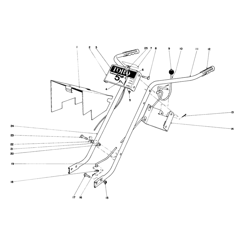 Handle Assembly (models 58220 And 58231)