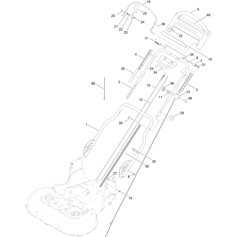 Handle and Electrical Assembly