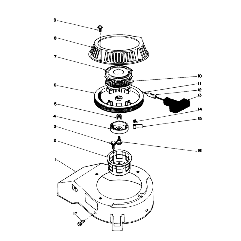 Recoil Assembly Model No 47ph7