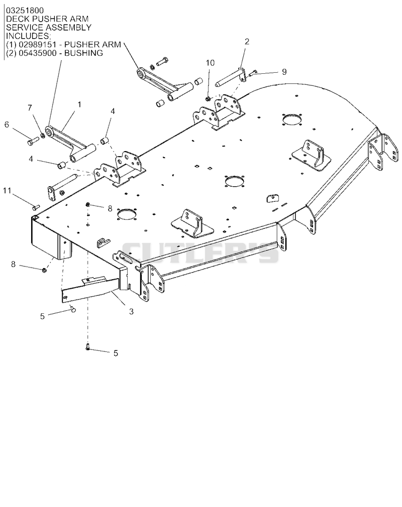 Stabilizer Arms And Baffles - 60"