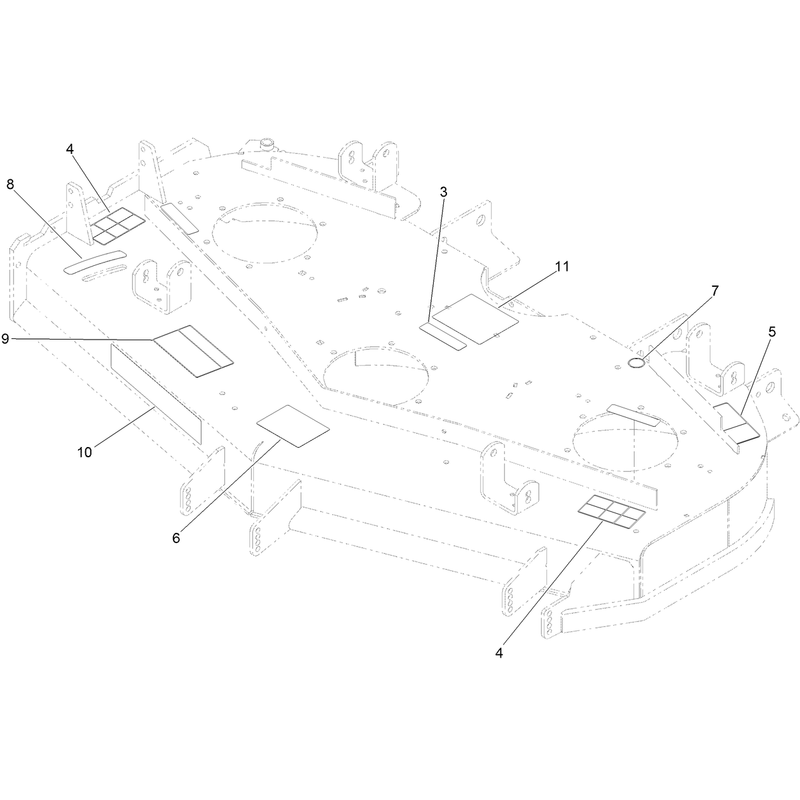 Deck Decal Assembly No 131-7716