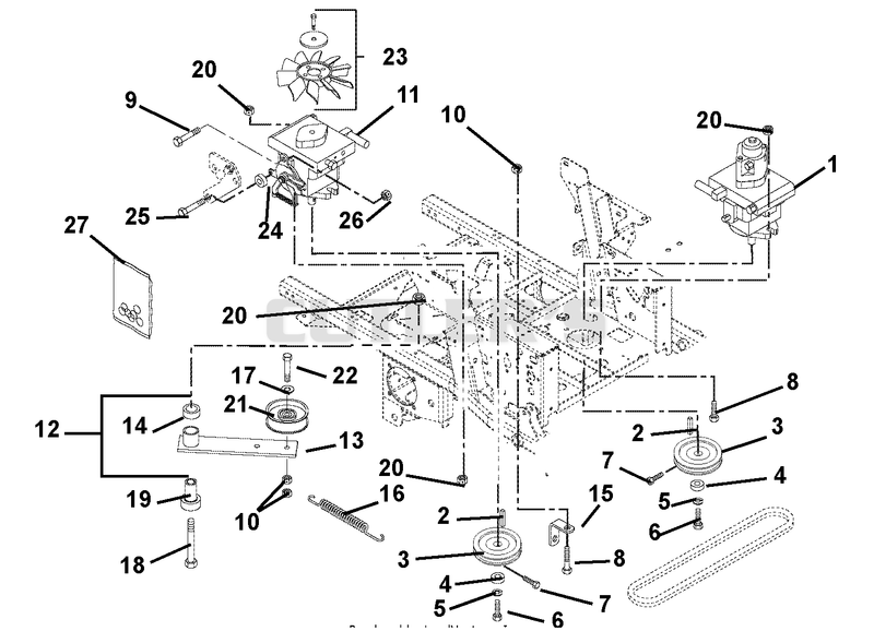 Hydrostatic Pumps And Idlers - XDZ