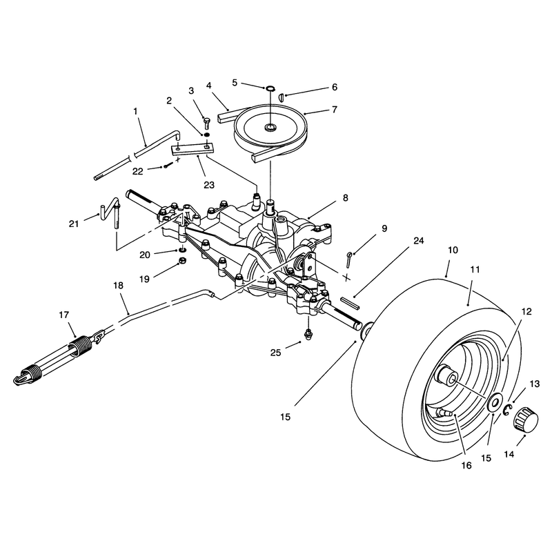 Rear Axle Assembly