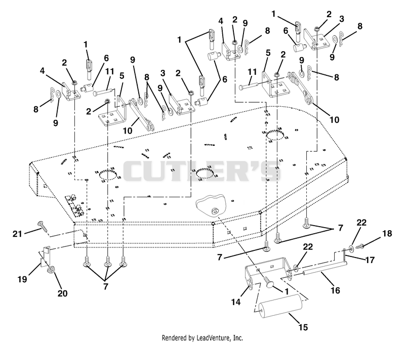 Stabilizer And Roller Brackets With Roller
