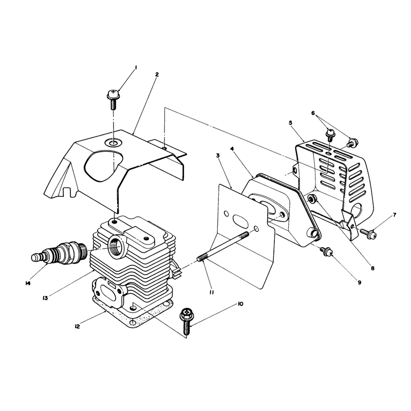 Cylinder & Muffler Cleaner Assembly