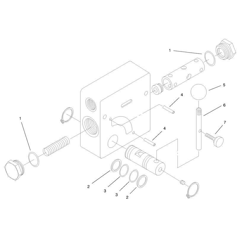 Hydraulic Valve Assembly No 99-3073