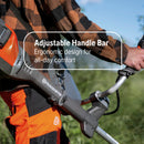 Husqvarna 967850505 535iFR Straight Shaft 40V Battery Powered Brushcutter, Battery and Charger Not Included