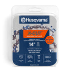 Husqvarna 585422152 X-Cut S93G 14 Inch Chainsaw Chain Replacement, 3/8" Mini Pitch, .050" Gauge, and 52 Drive Links