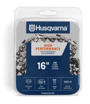 Husqvarna 531308147 90SG Narrow Kerf 16 Inch Chainsaw Chain Replacement, 3/8" Pitch, .043" Gauge, and 56 Drive Links