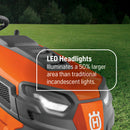 Husqvarna 960430348 TS 154X 54 Inch Riding Lawn Mower, 24-HP Briggs & Stratton Engine, Hydrostatic Transmission