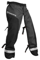 Husqvarna 587160702 587160702 Functional Apron Chainsaw Chaps 38-Inch, Chainsaw Safety Equipment with 5 Layers, Adjustable Belt and Gear Pocket, Black