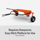 Husqvarna 588205202 Tow Behind Easy Hitch Plug Aerator, Riding Lawn Mower Attachments Compatible with Easy Hitch Platform