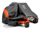 Husqvarna 582846201 54-Inch Full-Size Zero-Turn Mower Cover For Zero-Turn Mowers With Decks up to 54" - No ROPS, Water-Resistant Riding Lawn Mower Accessories, Orange/Gray