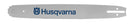 Husqvarna 596547572 X-Force 20 Inch Laminated Chainsaw Bar, .375" Pitch .058" Gauge, 72 Drive Links