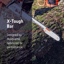 Husqvarna 596690004 X-Tough 36 Inch Laminated Chainsaw Bar with Large mount, .404" Pitch .063" Gauge and 104 drive links