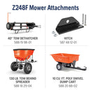 Husqvarna 967953905 Z248F Special Edition 48 Inch, 21.5-HP Kawasaki Engine, Hydrostatic Transmission, Zero Turn Lawn Mower