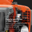 Husqvarna 967148303 525LK 25.4-cc 2-Cycle, 18-Inch Straight Shaft Gas String Trimmer, Attachment Capable