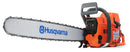 Husqvarna 965902763 395 XP 94-cc 24 inch Professional Gas Chainsaw, 0.058" Gauge and 3/8" Pitch