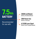 Husqvarna 967937702 BLi30 40V Battery, 270Wh Lithium Ion Battery for Husqvarna 100- and 300-Series Power Tools Including Battery Chainsaws, Leaf Blowers and Trimmers, Orange