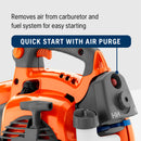 Husqvarna 952711902 125BVx 28-cc 470-CFM 170-MPH Gas Leaf Blower Vacuum