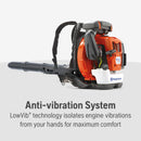 Husqvarna 966629501 570BFS 65.6-cc 768-CFM 236-MPH Gas Backpack Leaf Blower