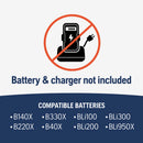 Husqvarna 967850505 535iFR Straight Shaft 40V Battery Powered Brushcutter, Battery and Charger Not Included