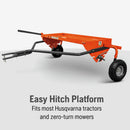 Husqvarna 588205101 SL40 Easy Hitch Platform, Zero Turn Lawn Mower Hitch for Easy Hitch Riding Mower Attachments