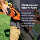 Husqvarna 970480103 320iL 16 inch Dual Direction Straight Shaft 40V Battery Powered Cordless String Trimmer,  Battery and Charger Not Included