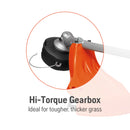 Husqvarna 970446503 525LST 19-Inch Straight Gas String Trimmer, 25-cc 2-Cycle