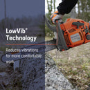 Husqvarna 970612318 440 40.9-cc 18 inch Gas Chainsaw, 0.050" Gauge and .325" Pitch