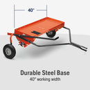 Husqvarna 588205101 SL40 Easy Hitch Platform, Zero Turn Lawn Mower Hitch for Easy Hitch Riding Mower Attachments