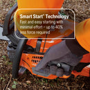 Husqvarna 967690616 545 Mark II 50.1-cc 16-in Gas Professional Chainsaw, .058" Gauge and .325" Pitch