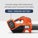 Husqvarna 967915504 525iB 40V 400-CFM Battery Handheld Leaf Blower
