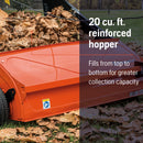 Husqvarna 529756001 LS42 42-inch Lawn Sweeper, 22 Cu. Ft. Riding Mower Attachments