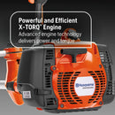 Husqvarna 966629106 555FX 53.3-cc Brushcutter clearing saw