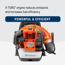 Husqvarna 967144301 360BT 65.6-cc 890-CFM 232-MPH Gas Backpack Leaf Blower