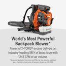 Husqvarna 970551101 590BFS 79-cc 1,245-CFM 216-MPH Professional Gas Backpack Leaf Blower