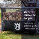 Husqvarna 529756101 52-inch Lawn Sweeper, 26 Cu. Ft. Riding Mower Attachments