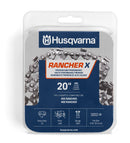 Husqvarna 531300441 Rancher X H80 20 Inch Chainsaw Chain Replacement, 3/8" Pitch, .050" Gauge, and 72 Drive Links