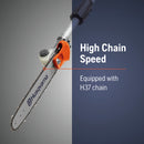 Husqvarna 967329301 525PT5S 12 inch 25.4cc 2-Cycle Professional Gas Pole Saw
