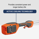 Husqvarna 970531208 110iL FLXi 40V Battery Powered Cordless String Trimmer, 4 Ah Battery and Charger Included