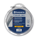 Husqvarna 639005102 Titanium Force 0.095-Inch, 140-Foot String Trimmer Line Spool, Professional Grade Copolymer Weed Eater Line