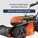 Husqvarna 970607602 Lawn Xpert™ LE322R 40-volt 21-in Self-propelled Battery Push Mower 7.5 Ah, Battery and Charger Included