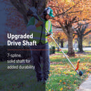 Husqvarna 970446503 525LST 19-Inch Straight Gas String Trimmer, 25-cc 2-Cycle