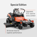 Husqvarna 967954006 Z254F Special Edition 54 Inch, 23-HP Kawasaki V-Twin Engine, Dual Hydrostatic Transmission, Zero Turn Lawn Mower