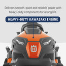 Husqvarna 960430340 TS 354XD 54 Inch, 24-HP Kawasaki V-Twin Engine, Hydrostatic Transmission, Riding Lawn Mower