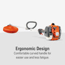 Husqvarna 967628201 122LK Gas String Trimmer, 22-cc 2-Cycle, 17-Inch Straight Shaft Gas Weed Eater