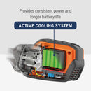 Husqvarna 967850505 535iFR Straight Shaft 40V Battery Powered Brushcutter, Battery and Charger Not Included