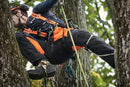 Husqvarna 598967050 598967050 Husqvarna Technical Xtreme Arbor Chainsaw Pant 32- to 34-Inch, Chainsaw Safety Equipment with 6 Layers, Adjustable Suspenders, Orange